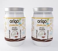 Origo Hindistan cevizi yağı 660 ml 2 li paket