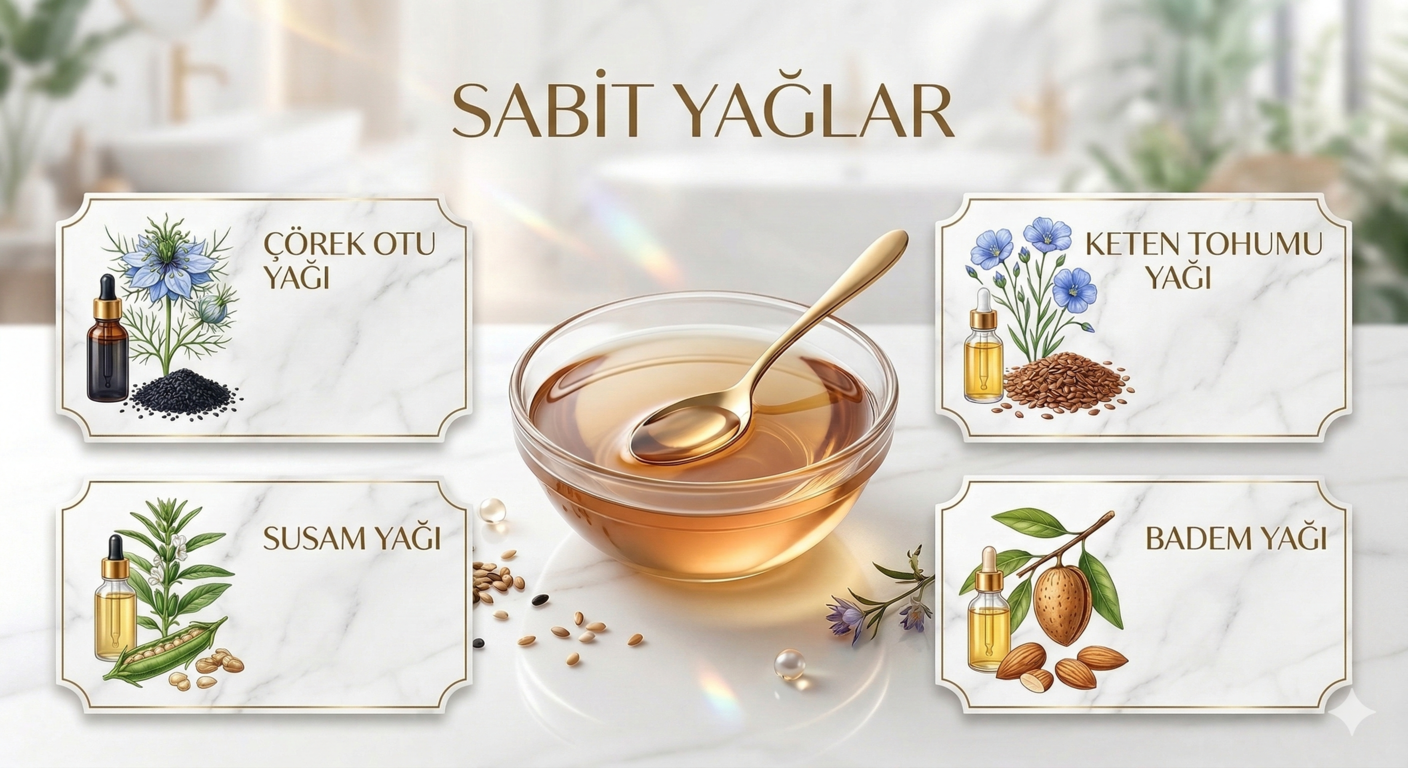 Çörek Otu, Keten Tohumu, Susam ve Badem Yağı Hakkında Bilgiler