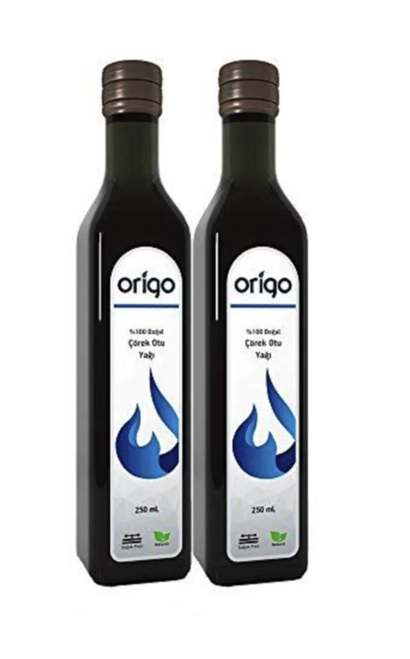 Origo Soguk Pres Çörek Otu Yağı 2 li 500 ml