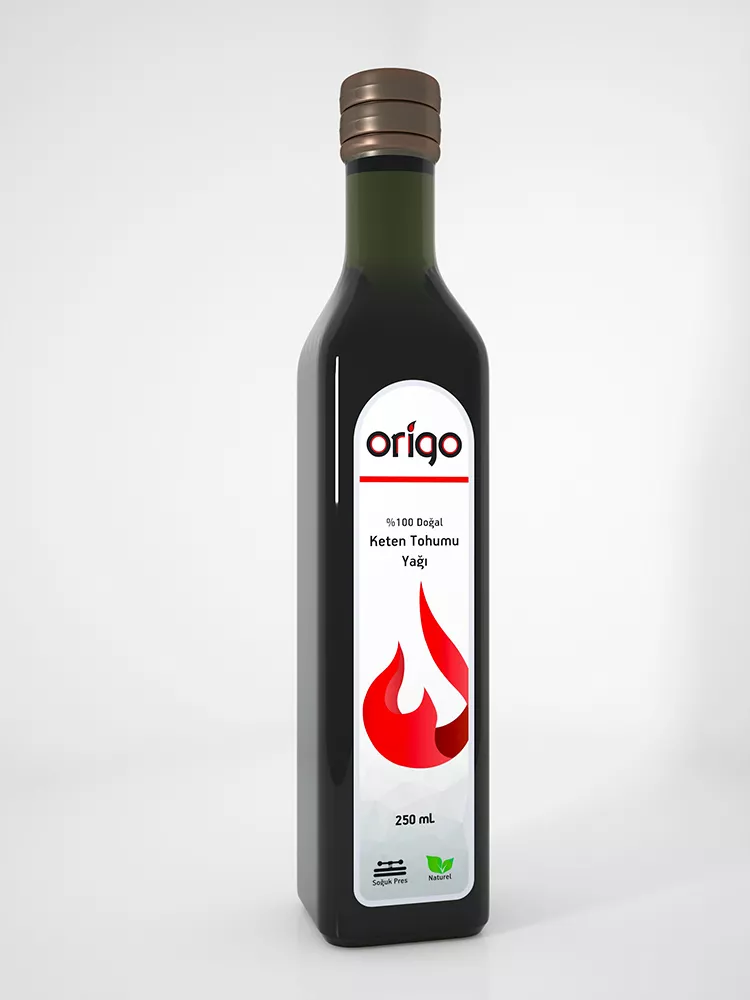 Origo Soğuk Pres Saf Keten Tohumu Yağı 250 ml